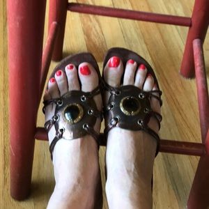 Etienne Aigner simple but elegant sandals.